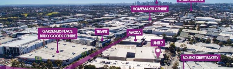 Factory, Warehouse & Industrial commercial property for lease at Unit 7/476 Gardeners Road Alexandria NSW 2015