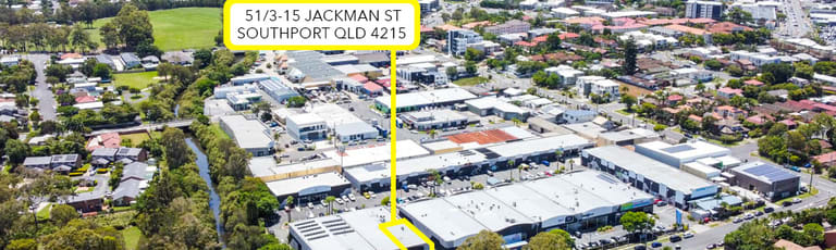 Showrooms / Bulky Goods commercial property for sale at UNIT 51 / 3-15 JACKMAN STREET Southport QLD 4215