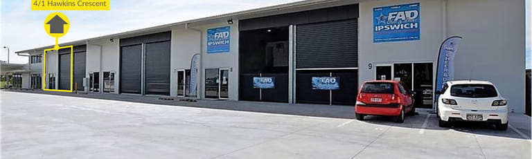 Factory, Warehouse & Industrial commercial property for lease at 4/1 Hawkins Crescent Bundamba QLD 4304