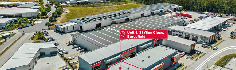 Factory, Warehouse & Industrial commercial property for lease at Unit 4/31 Yilen Close Beresfield NSW 2322