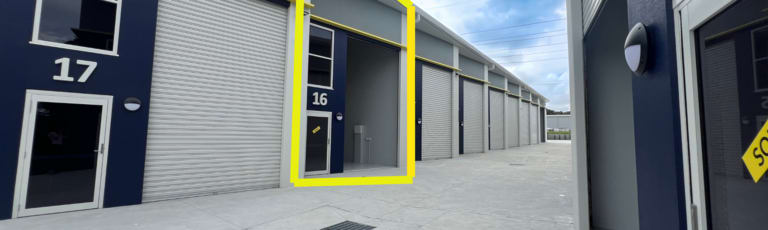 Factory, Warehouse & Industrial commercial property for lease at 16/26 Jade Drive Molendinar QLD 4214