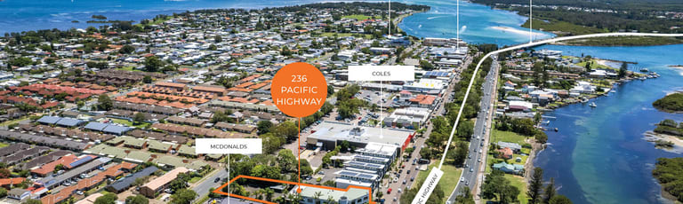 Offices commercial property for lease at 236 Pacific Highway Swansea NSW 2281