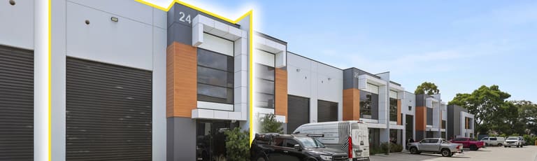 Factory, Warehouse & Industrial commercial property leased at 24 Aspen Circuit Springvale VIC 3171