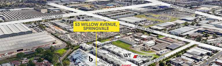 Factory, Warehouse & Industrial commercial property for lease at 53 Willow Avenue Springvale VIC 3171