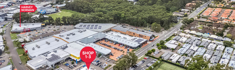 Showrooms / Bulky Goods commercial property leased at Shop 1-3/20-24 Karalta Road Erina NSW 2250