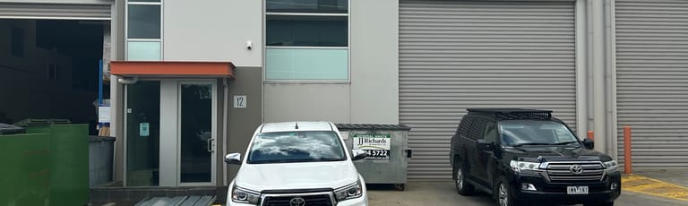 Factory, Warehouse & Industrial commercial property for lease at Unit 12/94 Abbott Road Hallam VIC 3803