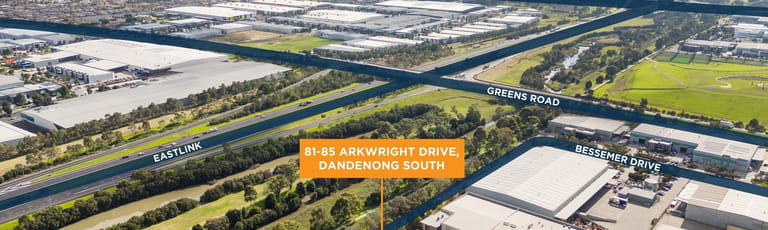 Factory, Warehouse & Industrial commercial property for lease at 81-85 Arkwright Drive Dandenong South VIC 3175