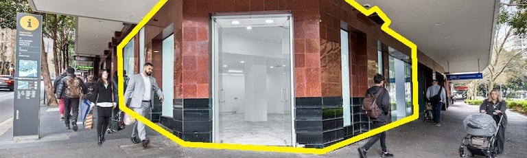 Showrooms / Bulky Goods commercial property for lease at Shop 124/158-166 Day Street Sydney NSW 2000