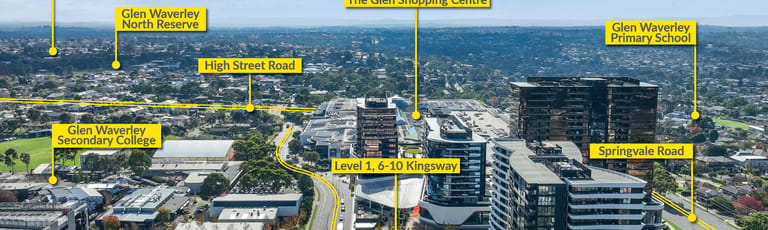 Shop & Retail commercial property for lease at Level 1/6-10 Kingsway Glen Waverley VIC 3150