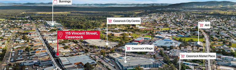 Shop & Retail commercial property for lease at Shop 1/115 Vincent Street Cessnock NSW 2325