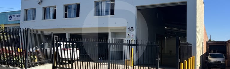 Factory, Warehouse & Industrial commercial property for lease at 18 EUSTON STREET Rydalmere NSW 2116