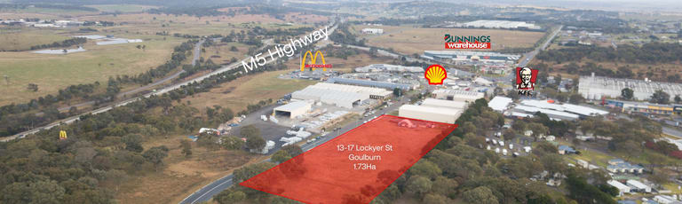 Development / Land commercial property for lease at Commercial land for lease/13-17 Lockyer Street Goulburn NSW 2580