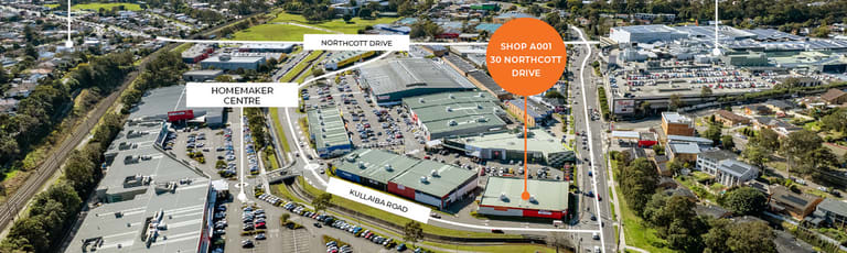 Other commercial property for lease at Shop A001/30 Northcott Drive Kotara NSW 2289