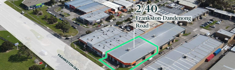 Showrooms / Bulky Goods commercial property for lease at 2/40 Frankston - Dandenong Road Dandenong South VIC 3175