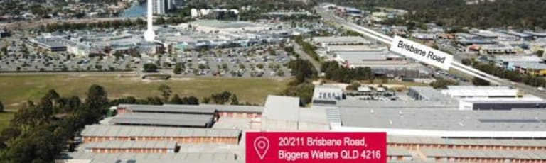 Factory, Warehouse & Industrial commercial property for lease at Unit 20/211 Brisbane Road Biggera Waters QLD 4216