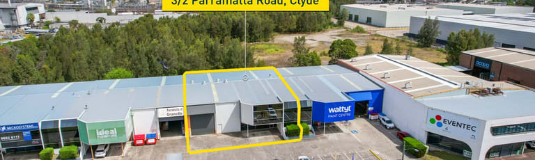 Factory, Warehouse & Industrial commercial property for lease at 3/2 Parramatta Road Clyde NSW 2142