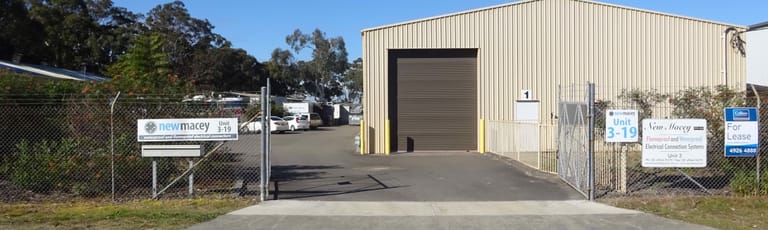 Factory, Warehouse & Industrial commercial property for lease at Unit 3, 19 Enterprise Drive Tomago NSW 2322