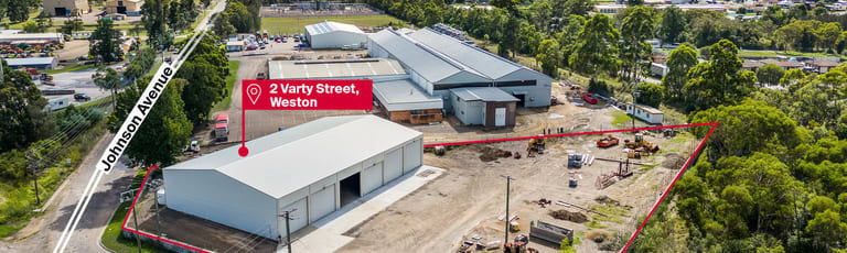 Factory, Warehouse & Industrial commercial property for lease at 2 Varty Street Weston NSW 2326