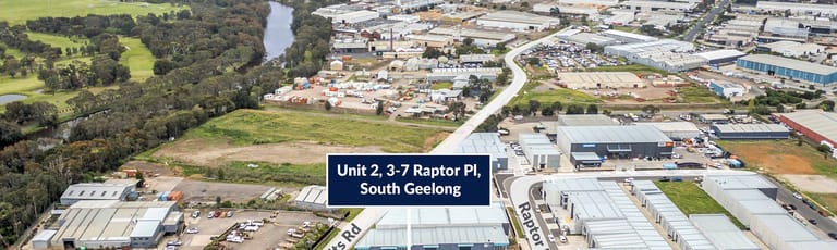 Showrooms / Bulky Goods commercial property for lease at Unit 2, 3 Raptor Place/Unit 2, 3-7 Raptor Place South Geelong VIC 3220