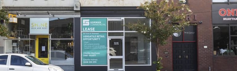 Shop & Retail commercial property leased at 325 Swan Street Richmond VIC 3121