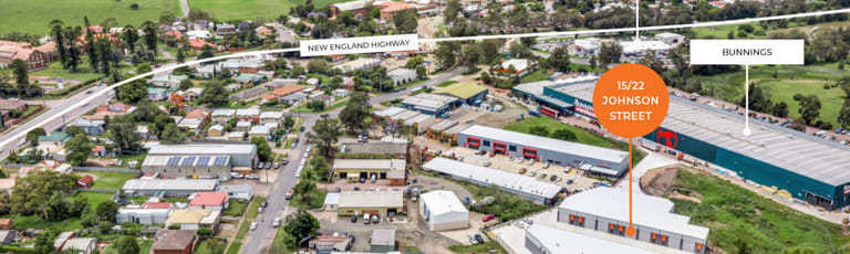Factory, Warehouse & Industrial commercial property for lease at 15/22 Johnson Street Maitland NSW 2320