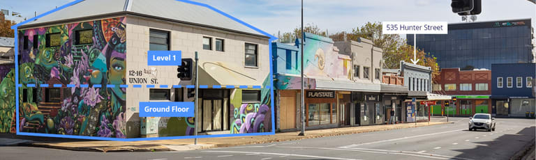 Offices commercial property for lease at 535 Hunter Street & 16 Union Street Newcastle NSW 2300
