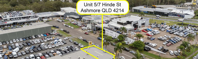 Offices commercial property for lease at UNIT 5 / 7 HINDE STREET Ashmore QLD 4214