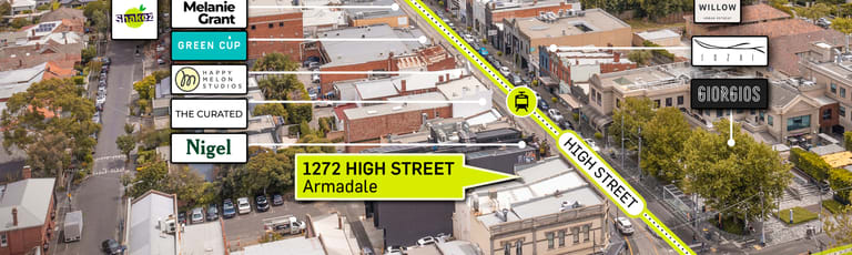 Shop & Retail commercial property for lease at 1272 High Street Armadale VIC 3143