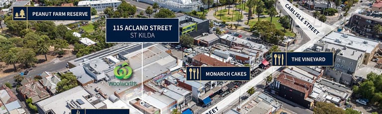 Shop & Retail commercial property for lease at 115 Acland Street St Kilda VIC 3182