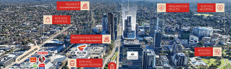 Shop & Retail commercial property for lease at 845-851 Whitehorse Road Box Hill VIC 3128