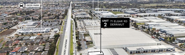 Showrooms / Bulky Goods commercial property for lease at 2/71 Elgar Road Derrimut VIC 3026