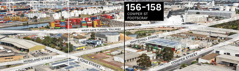 Factory, Warehouse & Industrial commercial property for lease at 156-158 Cowper Street Footscray VIC 3011