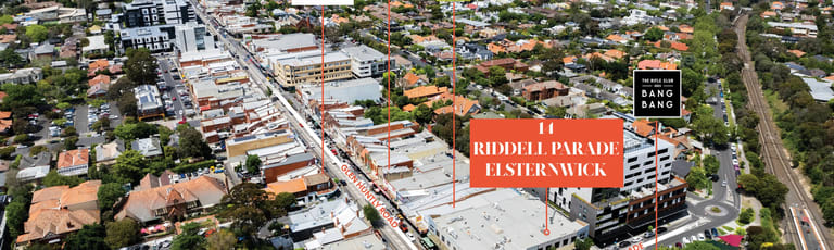 Shop & Retail commercial property for lease at 14 Riddell Pde, Elsternwick/14 Riddell Parade Elsternwick VIC 3185