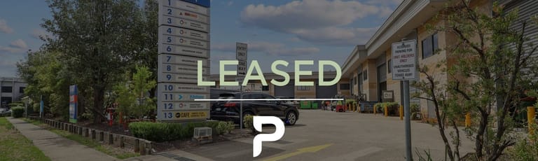 Factory, Warehouse & Industrial commercial property leased at 8/1 Millennium Court Silverwater NSW 2128