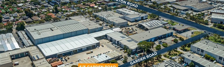 Factory, Warehouse & Industrial commercial property for lease at 6/6 Garden Road Clayton VIC 3168