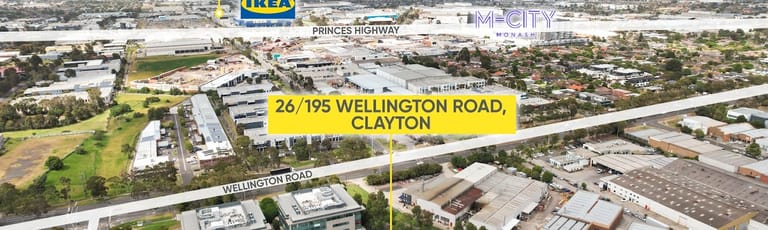 Medical / Consulting commercial property for lease at 26/195 Wellington Road Clayton VIC 3168