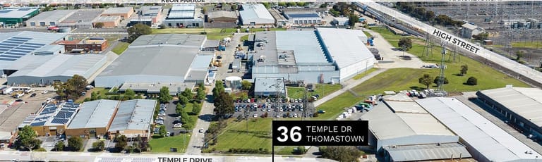 Factory, Warehouse & Industrial commercial property for sale at 36 Temple Drive Thomastown VIC 3074