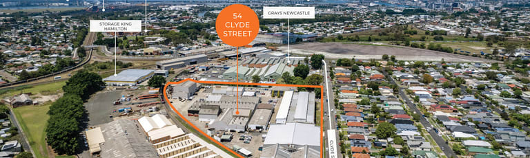 Factory, Warehouse & Industrial commercial property for sale at 54 Clyde Street Hamilton NSW 2303