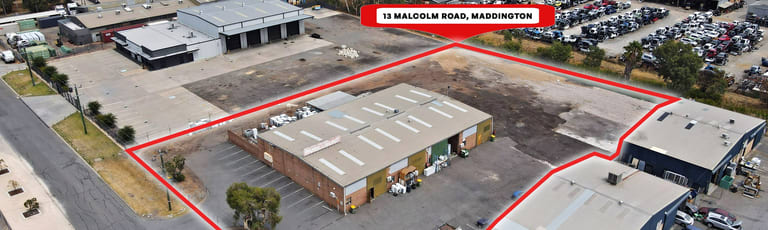 Factory, Warehouse & Industrial commercial property for sale at 13 Malcolm Road Maddington WA 6109