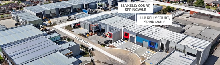 Factory, Warehouse & Industrial commercial property for sale at 11A & 11B Kelly Court Springvale VIC 3171