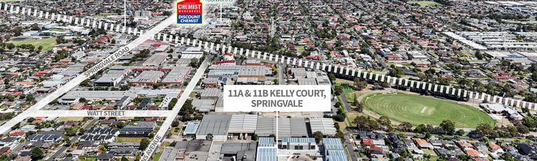 Showrooms / Bulky Goods commercial property for sale at 11A & 11B Kelly Court Springvale VIC 3171