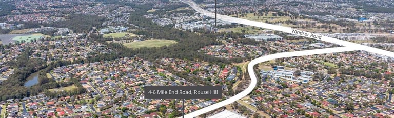 Factory, Warehouse & Industrial commercial property for sale at 4-6 Mile End Road Rouse Hill NSW 2155