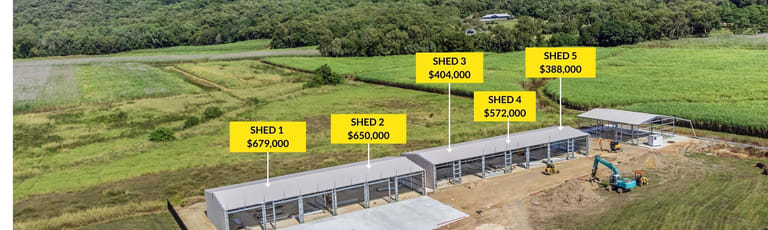Factory, Warehouse & Industrial commercial property for sale at 1-5/43 Beor Street Craiglie QLD 4877