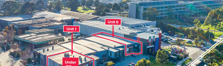Factory, Warehouse & Industrial commercial property for sale at Units 1 & 6/843 Mountain Highway Bayswater VIC 3153