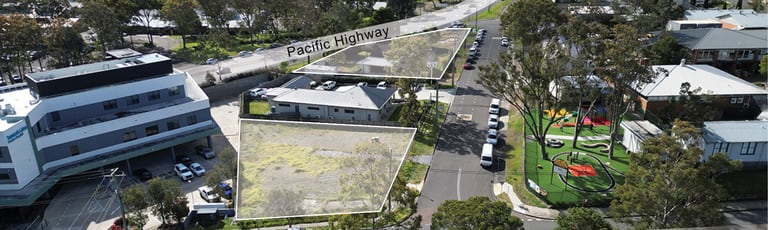 Development / Land commercial property for lease at 651 Pacific Highway and 1,3, 7 Wiowera Road Kanwal NSW 2259