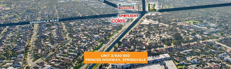 Factory, Warehouse & Industrial commercial property for sale at 3/830-850 Princes Highway Springvale VIC 3171