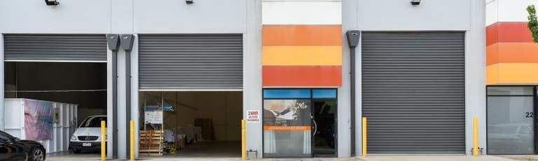 Factory, Warehouse & Industrial commercial property sold at Unit 21/167 Princes Highway Hallam VIC 3803