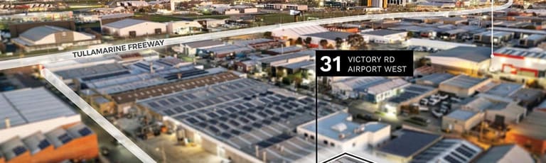 Factory, Warehouse & Industrial commercial property for sale at 31 Victory Road Airport West VIC 3042