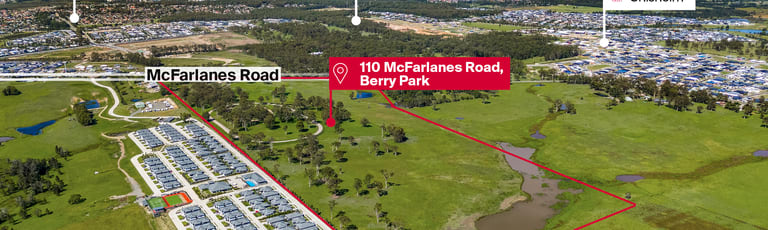 Development / Land commercial property for sale at 110 McFarlanes Road Berry Park NSW 2321