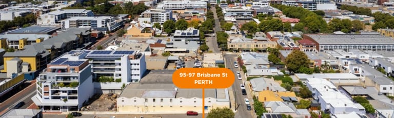 Development / Land commercial property for sale at 95 - 97 Brisbane Street Perth WA 6000